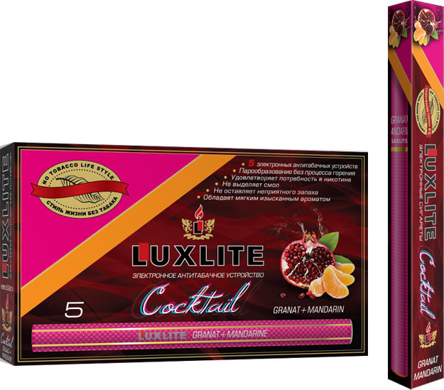 LuxLite Cocktail Granat + Mandarin