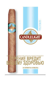 Сигариллы Candlelight Senoritas Sumatra (1 блок) 