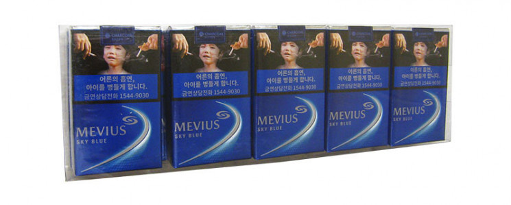 Mevius Sky Blue Soft Pack (Korea Duty Free) Blister