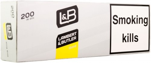 Lambert & Butler Gold
